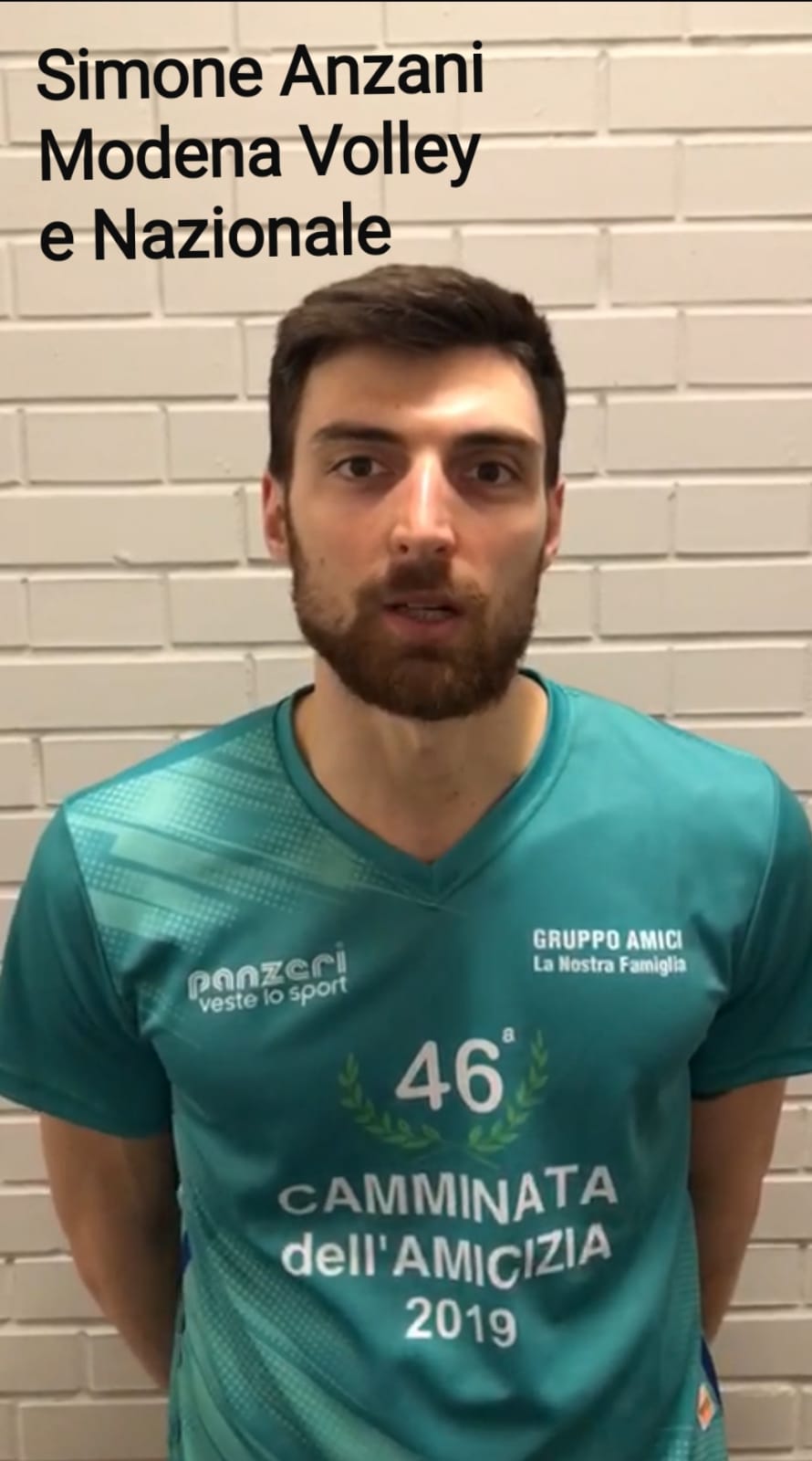Simone Anzani comasco centrale di Modena Volley e della Nazionale italiana
