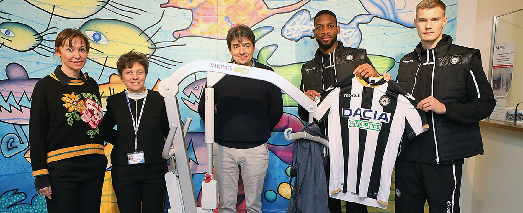 Udinese 2018 donazione Pasian