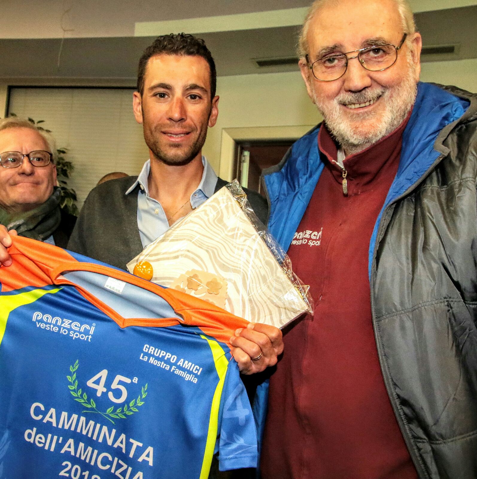 Vincenzo Nibali testimonial 45 Camminata Amicizia