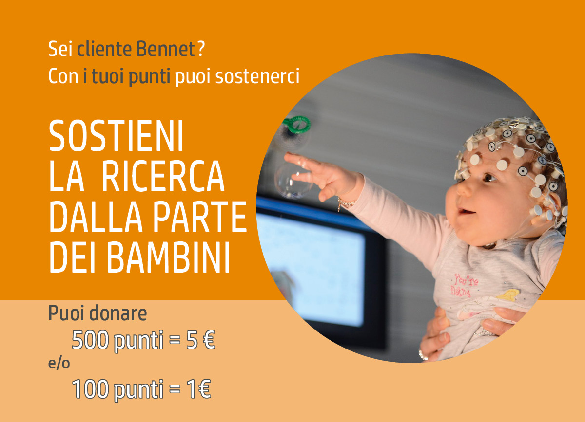 Prosegue la collaborazione con Bennet a sostegno della ricerca sanitaria